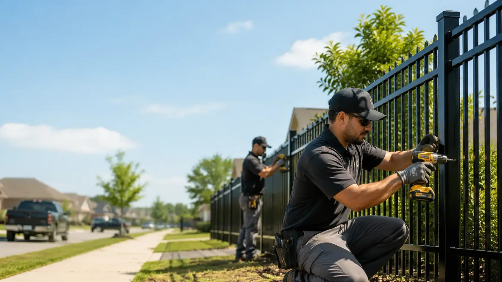 Metal Fence Installation in Leesburg, FL